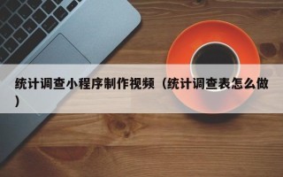 遂宁统计调查小程序制作视频（统计调查表怎么做）