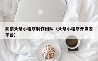 遂宁湖南头条小程序制作团队（头条小程序开发者平台）